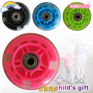 JUNE1 Scooter Wheel Durable Light Kid Gifts Scooter Bearings