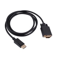 Dây cáp DisplayPort ra VGA Dài 1.8M cáp chuyển đổi tín hiệu DisplayPort ra VGA (DP to VGA)