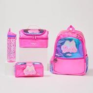 ⭐⭐Australia smiggle Schoolbag Children Pink Princess Bag Large Capacity Pencil Case Straw Cup Primary Middle School Students Backpack