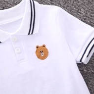 ♞,♘Damit Pang Bata Boy Damit Pang Binyag Boy Kids Boy Terno Panglakad  Boys' Polo Pants Two Pieces
