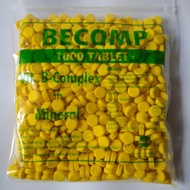 Becomp vitamin B komplek + mineral khusus hewan ayam itik kambing sapi babi