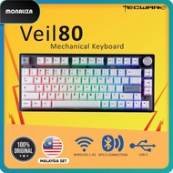 Tecware Veil 80 Wireless Translucent Black Mechanical Keyboard