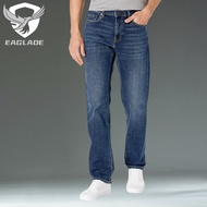 EAGLADE Denim Jeans for Men Maong Pants 807 in Blue Straight Cut Stretchable