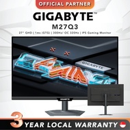 GIGABYTE M27Q3 | 27" QHD | 1ms (GTG) | 300Hz/ OC 320Hz | IPS Gaming Monitor