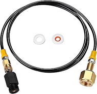 CO2 Adapter Hose 1.5 m High Pressure Hose CO2 Tank Adapter for Sodastream Duo Quick Connect QC Adapt