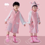 {SG} Upgrade Kid Rain Coat with Hood Raincoat for Kids Raincoat for Boys 3D Cartoon Kids Raincoat Ki