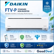 Daikin FTV-28PB 1HP / FTV-35PB 1.5HP / FTV-50PB 2HP Wifi Smart Control Non Inverter Air Cond