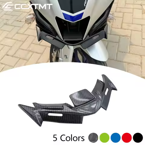 Motorcycle Winglet Front Fairing Wing Guard Cover For Yamaha R15M R125 R15 V4 2021-2025 Decoration W