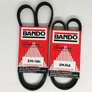 BANDO Proton Waja 1.6 MMC 100% Original Alternator Fan Belt 5PK1080 5PK865