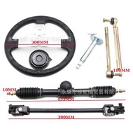 4 Wheel Kart Steering Accessories 3mm 110cc Go Cart Steering Rod Kit Steering