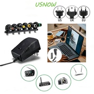USNOW Adjustable Power Adapter, Pulse Width Modulation Type 3-12V Universal Power Supply, Universal 