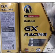 United GX Racing 5w-40 Engine Oil Original