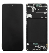 MÀN HÌNH SAMSUNG A71 OLED CÓ KHUNG PHÔI TO