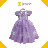 Xie Fashion Girls Costume Sofia Character Dress