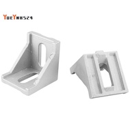 20Pcs 4040 Aluminum Corner Brackets Corner Fitting Angle 40 X 35 Connector Fastener For 4040 Industr