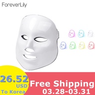 Foreverlily Led Therapy Mask Light Face Mask Therapy Photon Led Facial Mask Korean Skin Care Led Mas