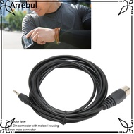 ARREBUL 7 Pin Din Male to DC 3.5mm Male Cable, Plug and Play 3 meters/9.8ft MIDI DIN 7pin Stereo Con