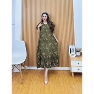 Ruffled Batik Daster, Classic Motif Batik Daster, Cool Daster, Rayon Daster, Trendy Daster, Viral Da