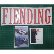 BMX Fiend Mills Decal Transparent Printed Sticker