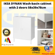 IKEA DYNAN Wash-basin cabinet with 2 doors 58x39x78cm I Kabinet sink 2 pintu