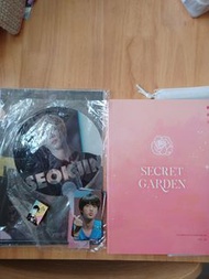 Bts jin dandelion secret garden photobook