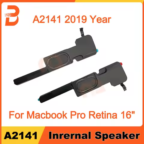 A Pair Original For Macbook Pro Retina 16" A2141 Internal Speaker Left+Right Side 2019 Year