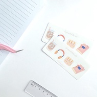 Journal Rituals Sticker Sheet | Glossy Sticker Sheet Journal & Bujo