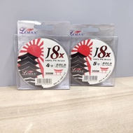 Lemax J8X 8-Strand Braided Line 300M 50LB/60LB Japan Quality PE Fishing Line