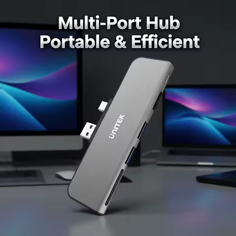 Unitek USB 3.0 HUB for Microsoft Surface Pro Mini Display Docking Station 4K HDMI Micro SD/SD Card R