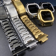 DW5600 Watch Strap+Bezel GW-B5600 DW5610 for Casio G-shock Replacment Bracelet Metal Watch Band Case