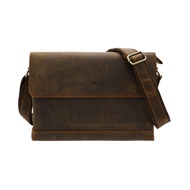 Jack Studio Full Grain Crazy Horse Leather Sling Crossbody Bag Beg Lelaki - BAC 30839