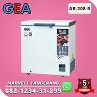 CHEST FREEZER GEA AB 208 R KULKAS BOX 200 LITER ORIGINAL TERLARIS