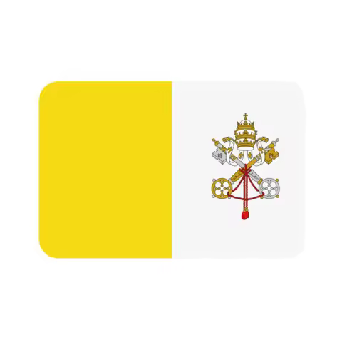 Vatican City Flag Souvenirs Refrigerators Fridge Magnets Home Decor Magnetic Acrylic Fridge Magnets 