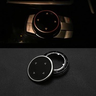 For iDrive Car Multimedia Button Cover Trim Knob Sticker for BMW F10 F20 F30 3 5 Series for NBT Cont
