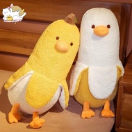 COD Banana Duck Plush Pillow,50CM Duck Stuffed Animal Plush Pillow Banana Hugging Pillow, HYCR