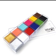 IMAGIC colors flash tattoo Face Body Paint Oil Painting Art