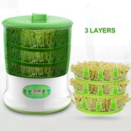Home DIY 220V Bean Sprout Maker Automatic Bean Sprout Growing Germinator