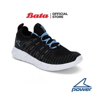 Bata บาจา ยี่ห้อ Power รองเท้าสำหรับวิ่ง แบบผูกเชือก สนีกเกอร์สำหรับวิ่ง รองเท้ากีฬา สำหรับผู้หญิง รุ่น Engage Flex 300 Lo สีดำ 5186986
