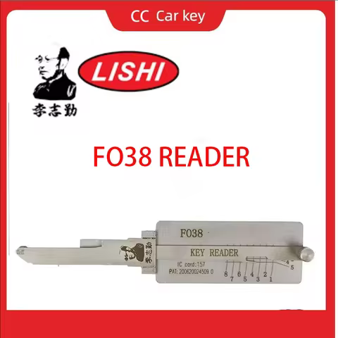 FO38 KEY READER FO38 Lishi 2in1 For FORD CAR Lishi pick tool Locksmiths tool