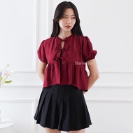 New product jane top - women's coquette top - Korean blouse - ribbon top - coquette top