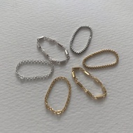 [Cozywhite] Musthave 3 Types Silver925  Ring