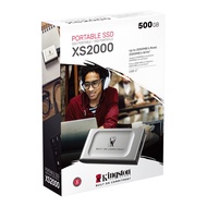 [Logo ใหม่] Kingston XS2000 SSD 500GB I 1TB I 2TB I 4TB ความเร็ว 2000MB/s USB Type-C USB 3.2 Externa