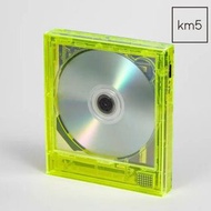 🇯🇵日本代購 KM5 CP-1 Instant Disk Audio-CP1 CD player Clear Neon Yellow  km5 CP1 Bluetooth CD player CD播放