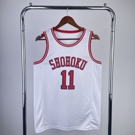 SLAM DUNK 灌籃高手 背心球衣 紅色 #7 Miyagi #10 Sakuragi #11 Rukawa