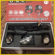 ☃ ✱ ▨ DSK,MSM BRAND Mini driving light v2 fit all motorcycle spotlight foglight Nmax, Aerox, Mio ,