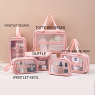 Cosmetic Makeup Pouch Bag, Portable Bag, Travel Makeup Bag BB/ Makeup Bag Makeup Organizer Beg Makeu