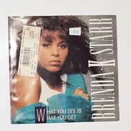 7" Black Disc Song Bks - Brenda K Starr - What U see is What U get