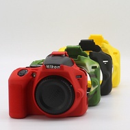 Silicone Case Cover DSLR Camera Bag for Nikon D850 Z7 Z6 Z5 D780 D750 D3300 D3400 D3500 D5300 D5500