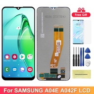 For Samsung Galaxy A04e A042 Lcd Display Digital Touch Screen Assembly A042F A042F/DS with Frame