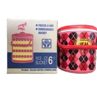 Rice Bucket GMC 6L / Termos es / Termos nasi